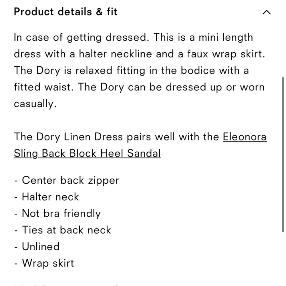 🌿|NWT| Reformation Dory Linen Dress - Picture 15 of 16